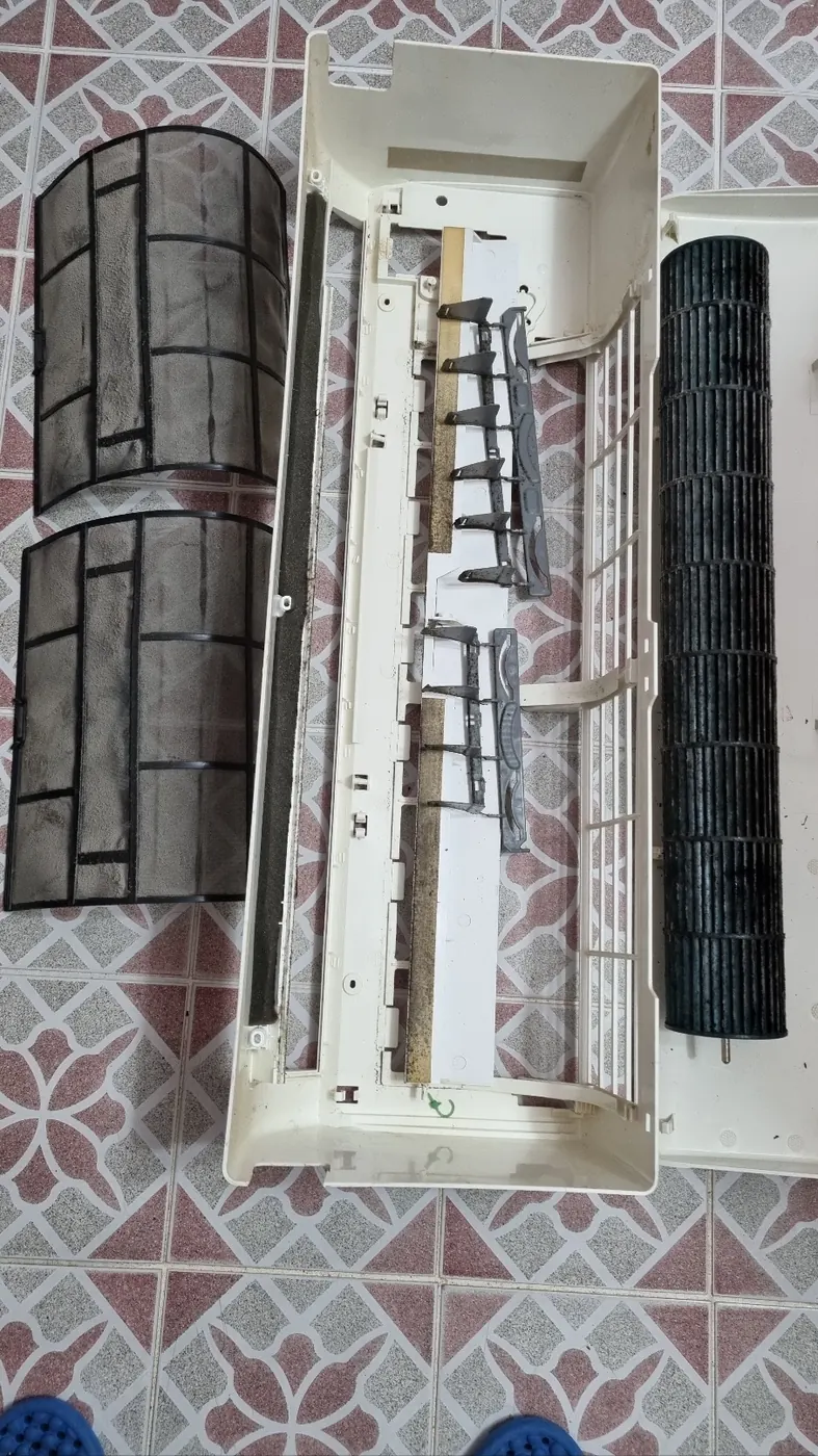 필터·핀 오염 — 화성시 에어컨청소 현장