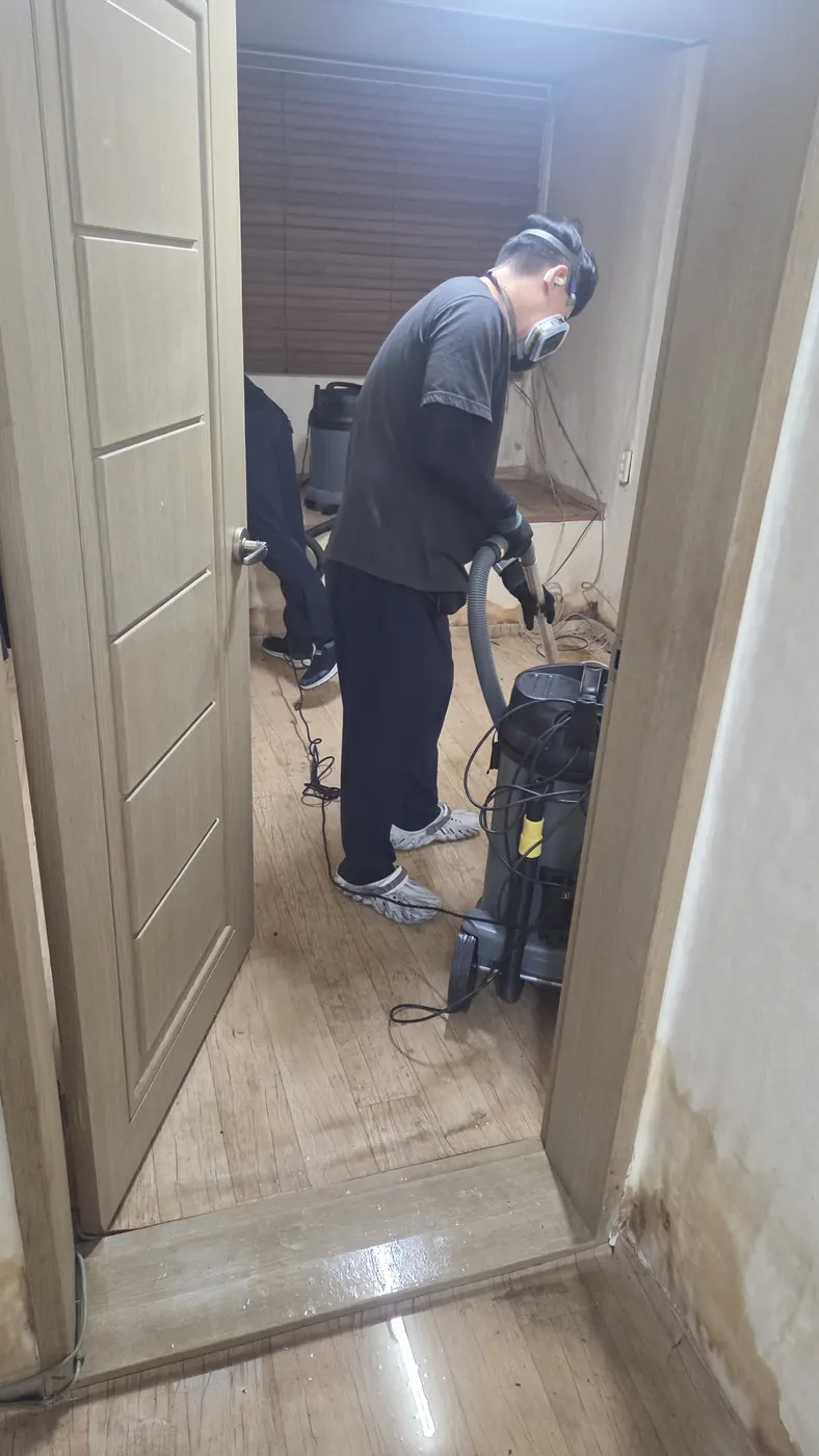 오염 제거 — 오산시 침수청소 현장