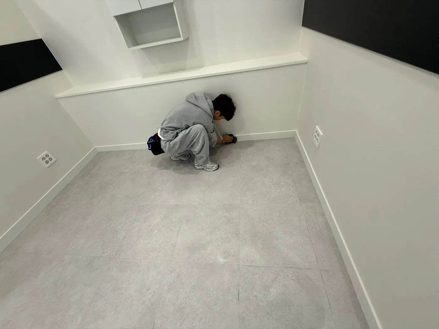 작업 진행 — 대부남동 상가청소 현장